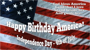 Happy Birthday America-Independence Day-Fouth of July Holiday Greetings from adr Business & Marketing Strategies