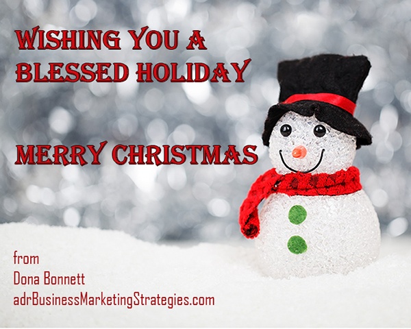 adr Business & Marketing Strategies would like to wish you a blessed holiday and a very Merry Christmas 2015!