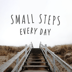 Small steps every day. Reaching your goal is all about baby steps. Inch by Inch. Many times, we set out to accomplish somethin | 256.345.3993